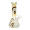 BONG DE CRISTAL 20CM BEAKER MORTY FOSFORESCENTE