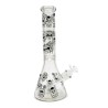 BONG DE CRISTAL 32CM BEAKER ICE FOSFORESCENTE MONSTRUOS