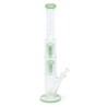 BONG DE CRISTAL 46CM CYLINDER ICE CON DOBLE PERCOLADOR MEDUSA *