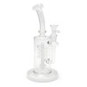BONG DE CRISTAL 25CM BUBBLER DRUM CON PERCOLADOR ESPIRAL