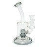 BONG DE CRISTAL 23CM BUBBLER DRUM CON PERCOLADOR DE BOLA