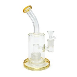 BONG DE CRISTAL 22CM BUBBLER DRUM CON PERCOLADOR