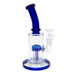BONG DE CRISTAL 18CM BUBBLER DRUM CON PERCOLADOR MEDUSA