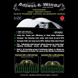 REFLECTOR ADJUST-A-WINGS® DEFENDER  PEQUEÑO *  REFLECTORES