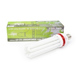 BOMBILLA PURE LIGHT CFL 125 W GREENPOWER (2700K-6400K) * BOMBILLAS BAJO CONSUMO PURE LIGHT
